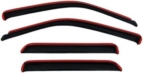 Auto Ventshade [AVS] In-Channel Ventvisor / Rain Guards | Fits 2001 - 2004 Toyota Hilux/Tacoma Double Cab- Smoke, 4 pcs. | 194405 in Saudi Arabia
