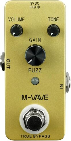 ERYUE دواسة زغب عتيقة، M-VAVE زغب عتيق تأثير الجيتار دواسة مقشر سبائك الزنك تجاوز حقيقي in Kuwait