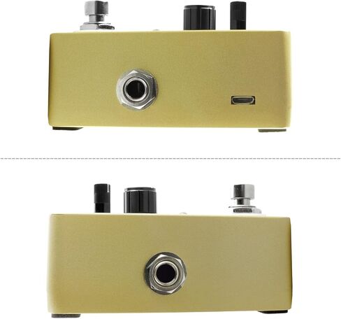 ERYUE دواسة زغب عتيقة، M-VAVE زغب عتيق تأثير الجيتار دواسة مقشر سبائك الزنك تجاوز حقيقي in Kuwait