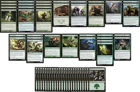Elite Hydra Deck - Mono Green - Huge Creatures - Modern Legal - Custom Built - Magic The Gathering - MTG - 60 Card! in Saudi Arabia