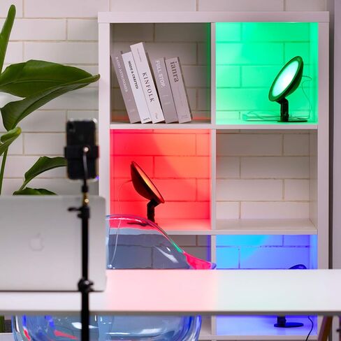 Godox CL10 كامل اللون RGB LED للبث عبر الإنترنت، 39 تأثيرات خاصة، جهاز تحكم عن بعد RCR10/تعديل تطبيق iPhone، للبث المباشر، ضوء الخلفية، مشهد الغلاف الجوي in Saudi Arabia