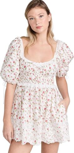 For Love & Lemons Women's Jackson Mini Dress in Saudi Arabia