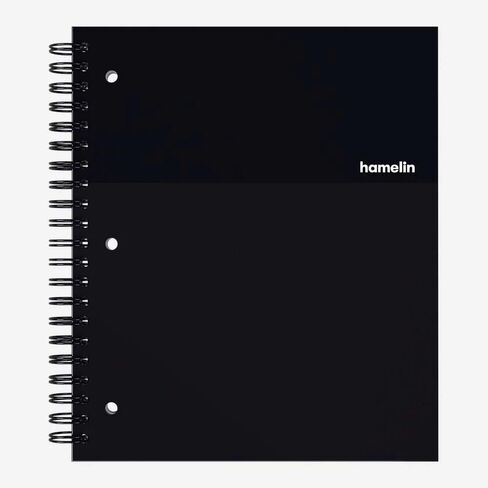 Hamelin 1 Subject, Graph Paper, Hard Cover Spiral Bound Grid Notebook, 4 Square Per Inch 150 Pages EMERALD Green 8.5"x11" in Saudi Arabia
