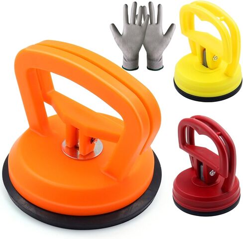 BEIJITA Car Dent Puller,3 PCS Powerful Dent Puller Suction Cup Remover Tool for Car Dent Repair,Glass,Tiles and Mirror & Objects Moving Dent Removal Kit in Kuwait