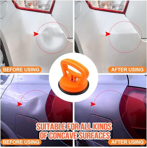 BEIJITA Car Dent Puller,3 PCS Powerful Dent Puller Suction Cup Remover Tool for Car Dent Repair,Glass,Tiles and Mirror & Objects Moving Dent Removal Kit in Kuwait