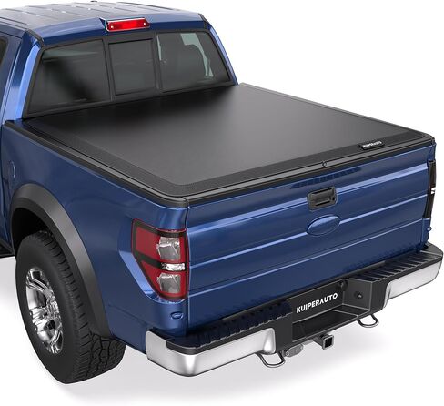 غطاء تونو لسرير شاحنة قابل للطي ناعم متوافق مع سرير Flareside/Stepside/Splash 6' Bed 1993-2011 Ford Ranger 6' Bed in Kuwait