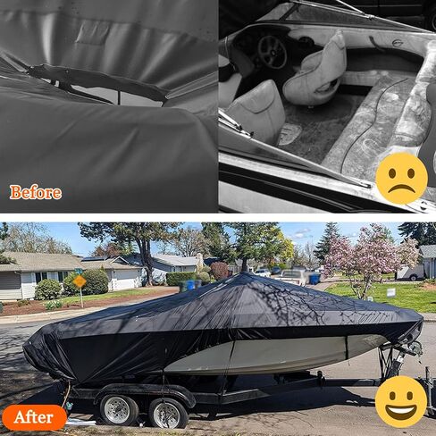 نظام حامل أقطاب دعم غطاء القارب من WOMACO، عمود غطاء عائم للقارب المعدني قابل للتعديل، حامل غطاء لفصل الشتاء (عبوة واحدة) in Kuwait