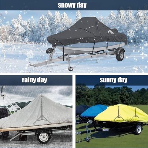 نظام حامل أقطاب دعم غطاء القارب من WOMACO، عمود غطاء عائم للقارب المعدني قابل للتعديل، حامل غطاء لفصل الشتاء (عبوة واحدة) in Kuwait