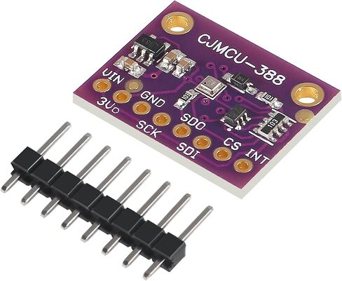 AITRIP 2 قطعة CJMCU-388 BMP388 مستشعر ضغط الهواء الجوي الرقمي 24 بت منخفض الضوضاء، مستشعر ضغط الهواء مستشعر ضغط الهواء الجوي CJMCU-388 24 بت للإلكترونيات DIY in Saudi Arabia