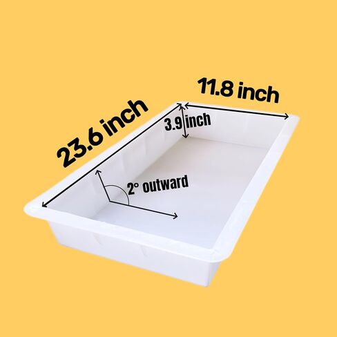 Epoxy Resin molds, River Table Reusable Molds, molds for Resin, Resin Supplies for DIY use, Solid Casting Epoxy Resin Mold for River Table, Resin deep Pouring Projects (23.5''×11'') in Saudi Arabia