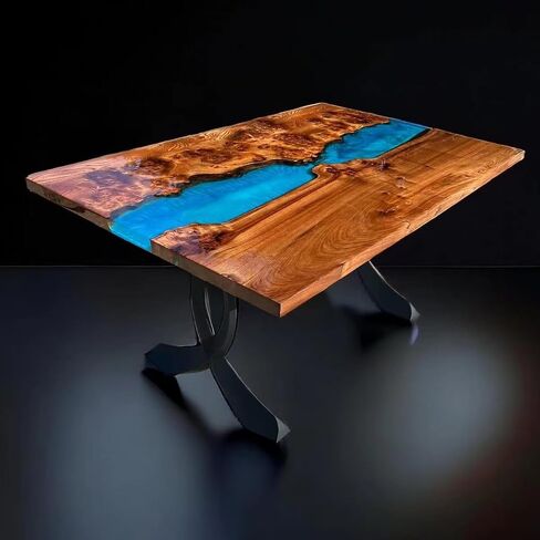 Epoxy Resin molds, River Table Reusable Molds, molds for Resin, Resin Supplies for DIY use, Solid Casting Epoxy Resin Mold for River Table, Resin deep Pouring Projects (23.5''×11'') in Saudi Arabia