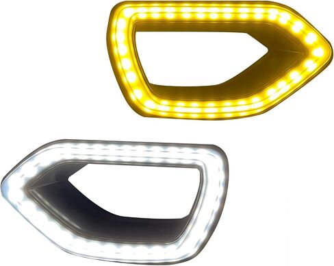 مصابيح LED لشبكة الصدمات تناسب دودج تشارجر 2015 2016 2017 2018 2019 2020 SRT & Scat Pack، و2017-2019 Daytona، SXT & R/T موديلات (يسار ويمين) in Saudi Arabia