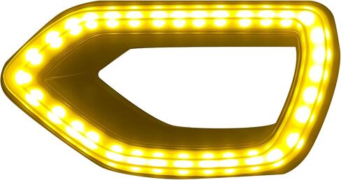 مصابيح LED لشبكة الصدمات تناسب دودج تشارجر 2015 2016 2017 2018 2019 2020 SRT & Scat Pack، و2017-2019 Daytona، SXT & R/T موديلات (يسار ويمين) in Saudi Arabia