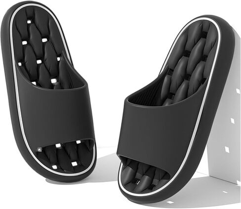 FINLEOO Shower Shoes for Women Men, Quick Drying Non-Slip Shower Slippers | Comfortable Lightweight Pool Slides with Drain Holes Beach Slipper Sandals for Gym College Dorms Travel Locker Room-Pink in Saudi Arabia