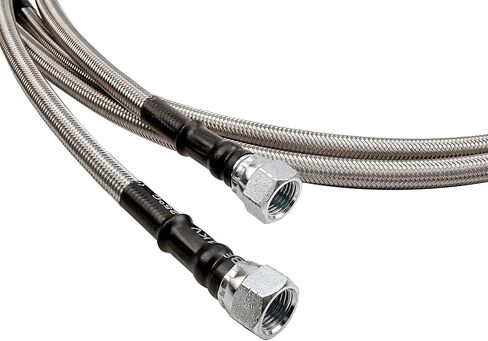 طقم خطوط تبريد ناقل الحركة الأوتوماتيكي 6AN طقم خط خرطوم متوافق مع سيارات وشاحنات Che-vy For-d Mopar GM GMC Bui-ck Cadillac، خطوط مضفرة من الفولاذ المقاوم للصدأ تحل محل GM 4L60E 4L65EA in Saudi Arabia