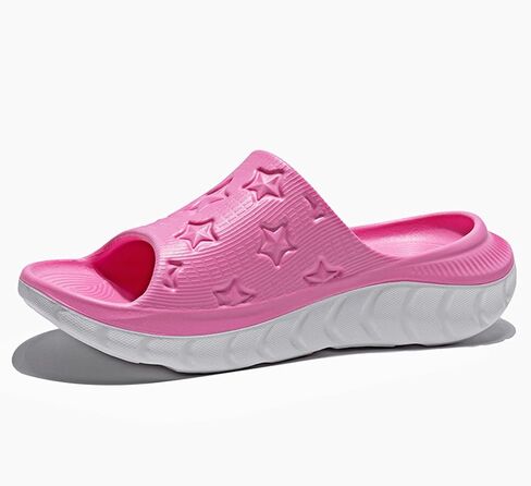 GLOBALWIN Sports Sandals Recovery Slides For Women | Comfortable Arch Support, Indoor Outdoor Cloud Slippers, Reduce Stress on Feet, Lightweight in Saudi Arabia