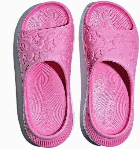 GLOBALWIN Sports Sandals Recovery Slides For Women | Comfortable Arch Support, Indoor Outdoor Cloud Slippers, Reduce Stress on Feet, Lightweight in Saudi Arabia