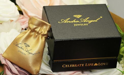 AndreAngel خاتم زواج من الذهب عيار 18 قيراط من التيتانيوم للنساء. ملاءمة مريحة بعرض 5 مم، 17 درجة AAAAA+ أحجار زركونيا مكعبة ذات لمسة نهائية مصقولة للغاية. تصميم الخطوبة والذكرى السنوية A33 in Kuwait