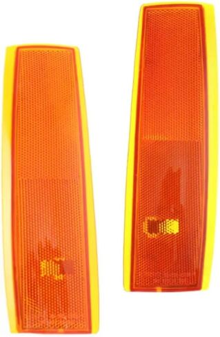 For GMC C/K Pickup Side Marker Light 1988-1993 Driver Side Replacement For GM2550141 in Saudi Arabia
