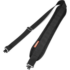 Crossbow Sling with Metal Swivels, Adjustable Padded Shoulder Strap (37"-53") with Anti-Slip Backing for Archery Hunting, Compatible with Most Crossbows in Saudi Arabia