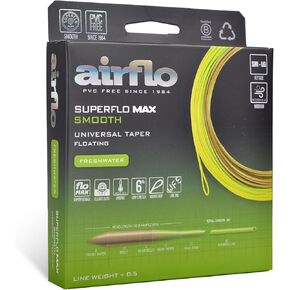 Airflo Superflo Max Universal Taper Floating Fly Line | Versatile All-Around Taper Handles a Wide Range of Fly Sizes and Fishing Situations in Saudi Arabia