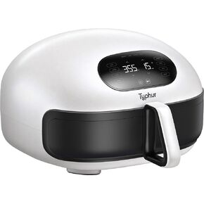 Typhur Sync 8QT AI Smart Air Fryer with Built-in Wireless Meat Thermometer | 9-in-1 XL Non Toxic Airfryer | PFAS-Free Ceramic Basket | 450°F Max | Fits 6lb Whole Chicken | Quiet & Dishwasher Safe | 120V in Saudi Arabia