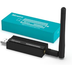 SONOFF Zigbee 3.0 USB Dongle Plus Gateway, Universal Zigbee USB Gateway with Antenna for Home Assistant, IoBroker, Wireless Zigbee 3.0 USB Adapter(1 Pack) in Saudi Arabia