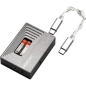 HiFiGo MUSEHiFi M3 Ultra Portable Tube DAC Amp with JAN6418 Vacuum Tube, 460mW/480mW Balanced Output, USB C Dongle DAC for IEMs & Headphones, Amplifier for Phone/PC/Mac in Saudi Arabia