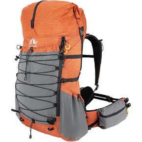 Night Cat Internal-frame Hiking Backpcack: 50l - 70l Backpack Lightweight | 3 LB Ultralight Backpack with Max 70L Capacity - Max Load 33 LB - Desiged for Overnight Camping Trip & Multi-day Backpacking in Kuwait