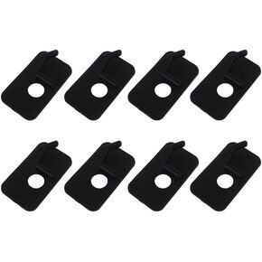 8 Pcs Right Hand Recurve Bow Arrow Rest,Plastic Adhesive Back Accessory for Hunting, Shooting and Targeting Arrows in Kuwait