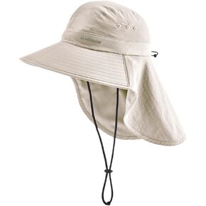 Cooling Sun Defender Sun Hat, UPF 50 UV Protection for Men Women, Wide Brim Outdoor Hat for Hiking, Fishing, Beach, Gardening in Kuwait