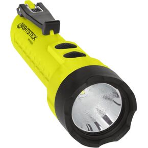 Nightstick XPP-5422GMX X-Series Intrinsically Safe Dual-Light Flashlight with Dual Magnets, Green/Black | High lumen dual-light illumination - Powered by 3 standard AA batteries - Intrinsically safe outer chassis in Kuwait