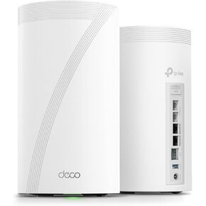 TP-Link Deco 7 Elite BE95 Quad-Band WiFi 7 BE33000 Whole Home Mesh System - 16-Stream, 2x 10G + 2x 2.5G Ports Wired Backhaul, 12 x High-Gain Antennas, VPN, AI-Roaming, 4x4 MU-MIMO, HomeShield (3-Pack) in Saudi Arabia