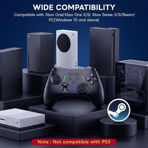 Sehawei Wireless Controller for Xbox One/Xbox One S,PC,Macro & Turbo | 2.4 GHz Wireless Controller Plug and Play, Compatible with Xbox One/Xbox One S/Xbox One X/Xbox series S/Xbox Series X/PC in Saudi Arabia