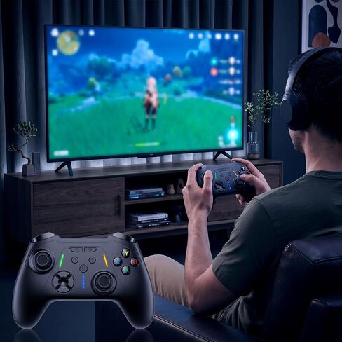 Sehawei Wireless Controller for Xbox One/Xbox One S,PC,Macro & Turbo | 2.4 GHz Wireless Controller Plug and Play, Compatible with Xbox One/Xbox One S/Xbox One X/Xbox series S/Xbox Series X/PC in Saudi Arabia