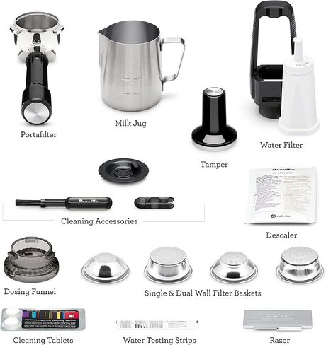 Breville RM-BES880BSS1BUS1 Barista Touch Espresso Machine, Brushed Stainless Steel (Certified Remanufactured) in Saudi Arabia