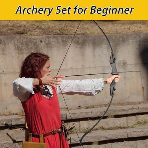 SPG Bow and Arrow Set for Adults Takedown Recurve Bow Set | Left & Right Handed,20/30/40lbs,Archery Bow Set for Beginners,Indoor Outdoor Backyard Shooting Practice in Kuwait