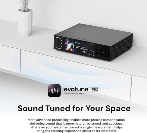 Eversolo T10 Music Streamer Transport with Remote|Music Digital Turntable | Octa-core ARM|Aluminium Alloy shell|OCXO clock system|Support External Clock|SFP/Ethernet/Wireless Streaming|20 Custom PEQ in Saudi Arabia