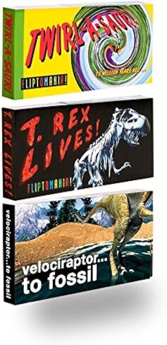 Planes Trains Rockets Flipbook 3-Pack for Kids 6-12, Animation Flip Books | Flight, Trains & Apollo Moon Mission on Flip Book Paper, Educational STEM Flipbook Set for Boys & Girls, Animated Science in Kuwait