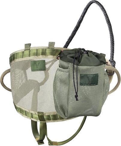 UIIHUNT Dump Pouch with Drawstring Closure, Lightweight, Easily Attaches to Any Saddle, Saddle Hunting Accessories in Saudi Arabia