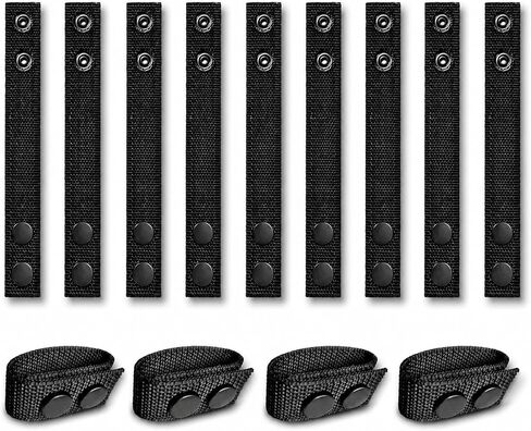 Heavy Duty Belt Keepers Belt Clips, Nylon Tactical Belt Key Holder,Police Security Law Enforcement Accessories in Saudi Arabia