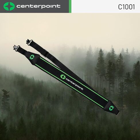 CenterPoint Padded Crossbow Shoulder Sling | Thick 5 inch shoulder pad – Secure non-slip backing – Quick detach tactical swivels in Saudi Arabia