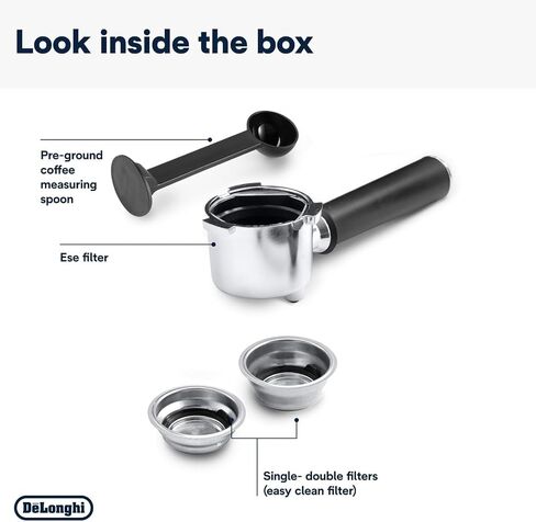 De'Longhi EC685M Dedica Deluxe Automatic Espresso Machine,35 oz, 1, Metallic in Saudi Arabia