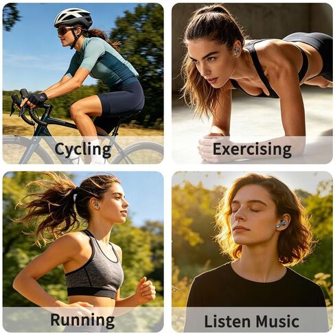 IP7 Wireless Earbuds for Sport Bluetooth Earbuds with Bass Stereo for boy | Wireless earbuds with Bluetooth 6.1 ANC noise Reduction LED Display 90 hours playtime and IPX7 waterproof for Gym Running in Saudi Arabia