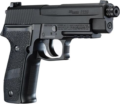 SIG SAUER P226 MK-25 .177 Cal Semi-Auto Air Pistol | CO2-Powered Black Airgun Pellet Gun with 16rd 8x2 Rotary Magazine in Kuwait