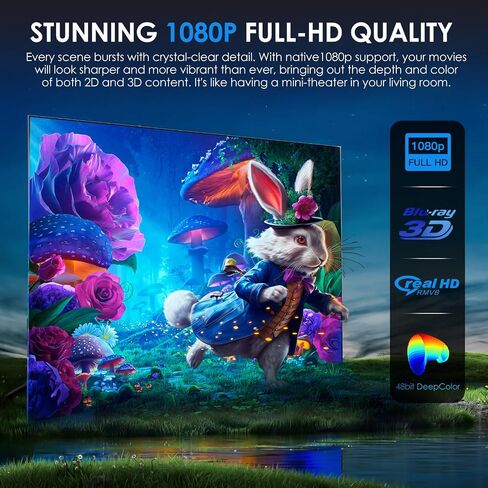 1080P 3D Blu-ray Player Home Theater with 5.1 Channel Analog Audio Output | FullHD 3D Player Support Region A Blu-ray Discs CD DVDs VCD 3D Playback,Dolby Audio, DTS Digital Surround for 3D TV/Projector in Saudi Arabia