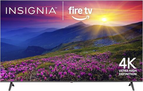 INSIGNIA 75" Class F50 Series LED 4K UHD Smart Fire TV, Voice Remote with Alexa, Stream Live TV Without Cable in Kuwait