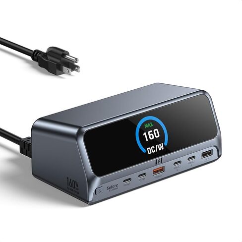 Selore USB C Docking Station Dual HDMI Monitor Adapter USB C Hub 3 Monitors | Triple Monitors Quad Display with Dual HDMI, DP, VGA, 100W PD Charging, 3USB 2.0, USB C Dock Dongle for Dell XPS HP Lenovo in Saudi Arabia