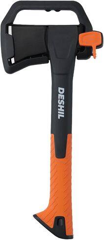 14-Inch Chopping Hatchet Axe for Outdoor Camping & Kindling | Lightweight Nylon Hollow Handle, Anti-Slip Shock Absorption Grip for Outdoor Survival, Splitting, Hiking & Yard Tools in Saudi Arabia