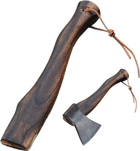 Hickory Wood Axe Handle Replacement - Universal Hatchet Handle 12.99 x 1.57 x 0.51 Inch for Camping Axes, Durable Splinter-Proof Replacement Axe in Saudi Arabia